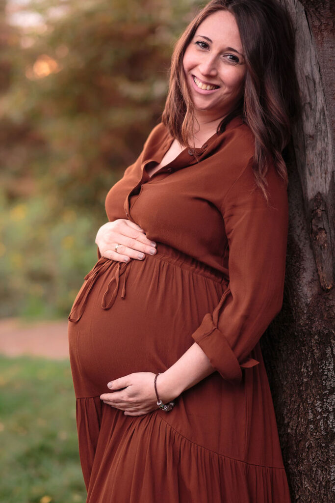 fotografia de embarazo en exterior